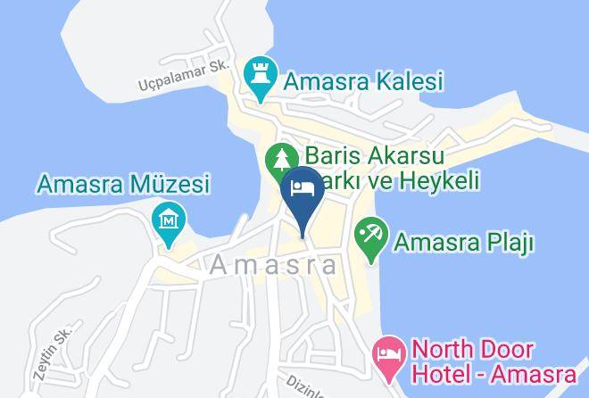 Amasra - Bedesten Hotel Maps