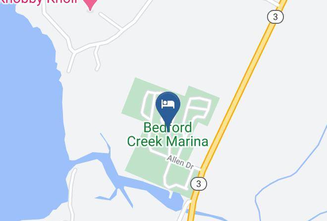Bedford Creek Marina Map