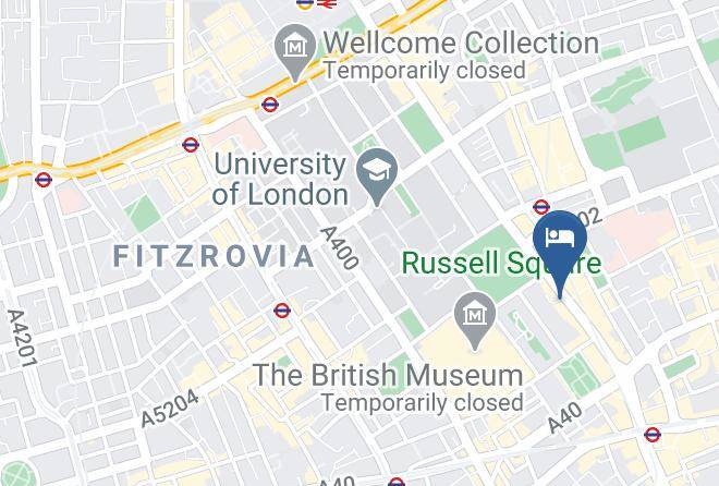 London - Bedford Hotel London Maps