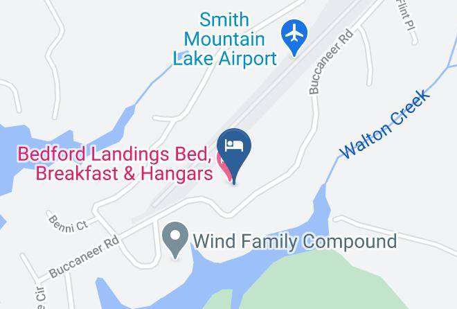 Bedford - Bedford Landings Bed Breakfast & Hangars Maps