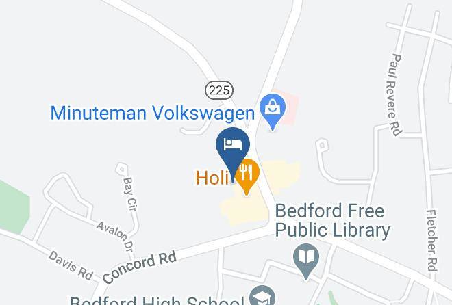 Middlesex - Bedford Motel Maps