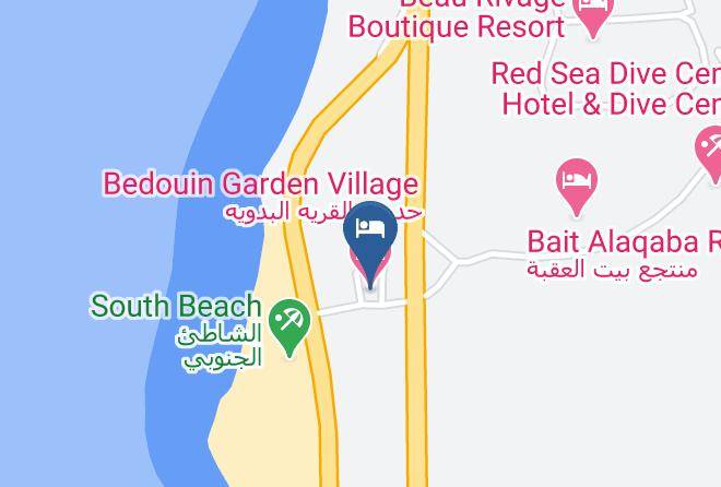 Bedouin Garden Village Map - Aqaba - Al Aqaba Qasabah