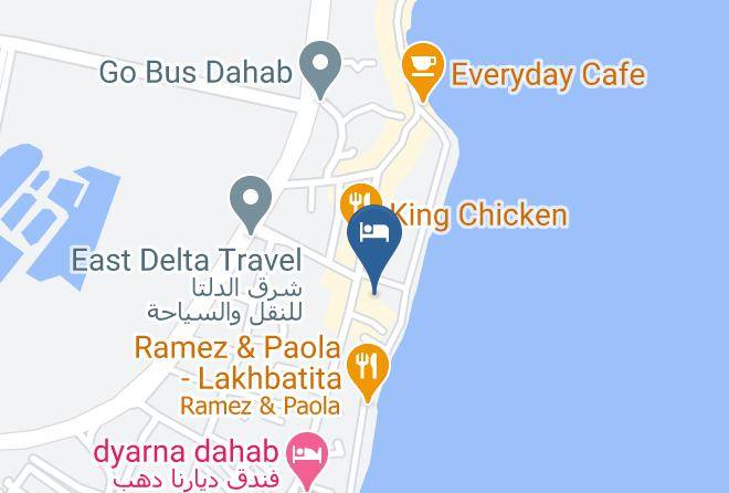 Dahab - Bedouin Lodge Hotel Maps
