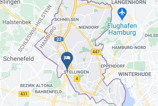 Stadt Hamburg - Bedpark Stellingen Maps
