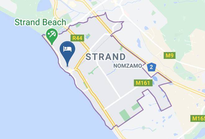 City Of Cape Town - Bedrock Guest Studios Maps
