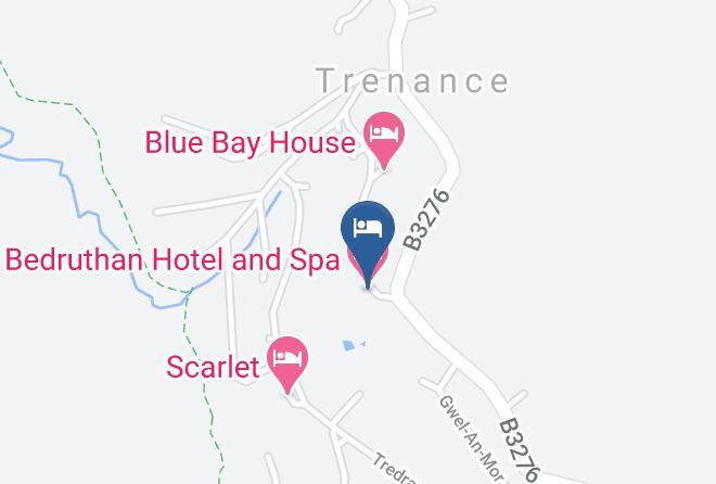Cornwall - Bedruthan Hotel And Spa Maps