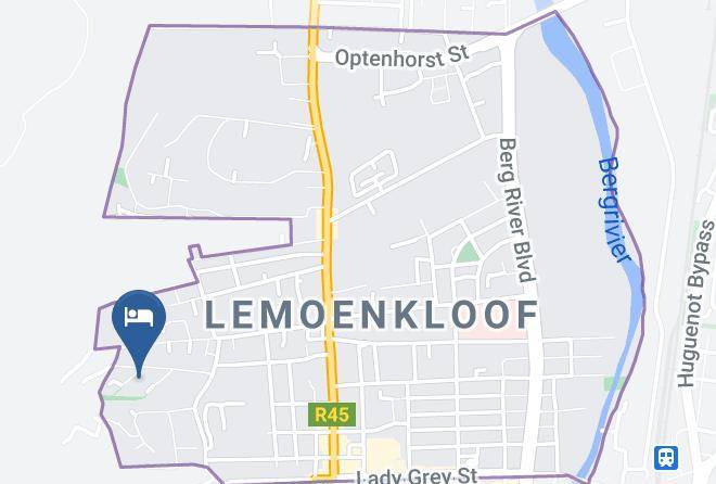 Cape Winelands - Beds Paarl Maps