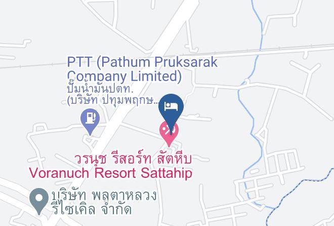 Amphoe Sattahip - Beds Plutaluang Sattahip U Tapao Maps