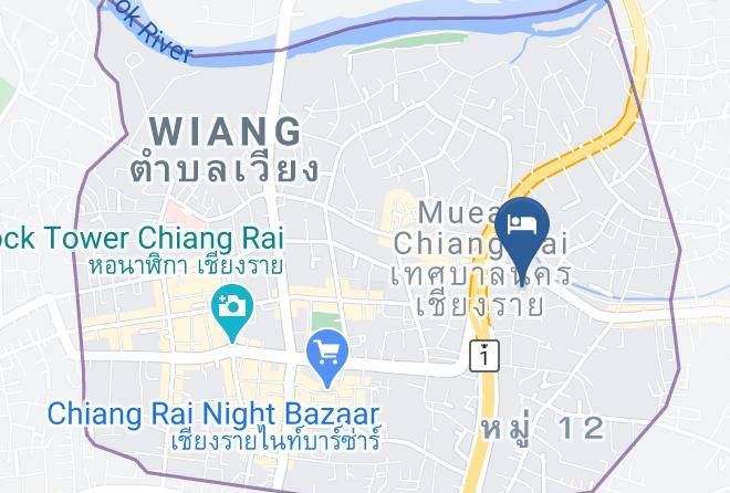 Mueang Chiang Rai District - Bee My Guest Maps