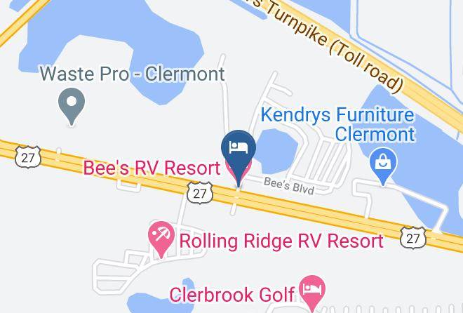 Lake - Bee's Rv Resort Maps