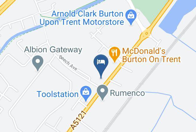 Staffs - Beech Hotel Maps