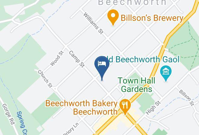 Indigo - Beechworth Carriage Motor Inn Maps