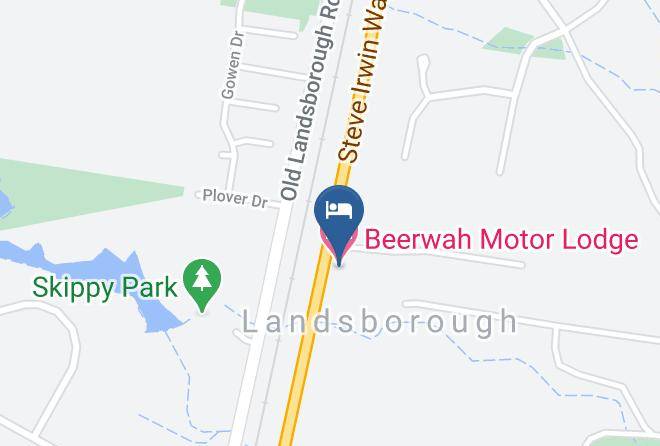 Sunshine Coast - Beerwah Motor Lodge Maps