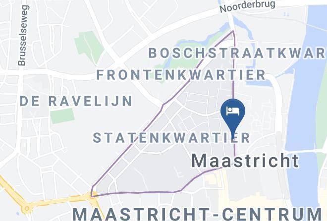 Maastricht - Beez Hotel Cocktail Bar Maps
