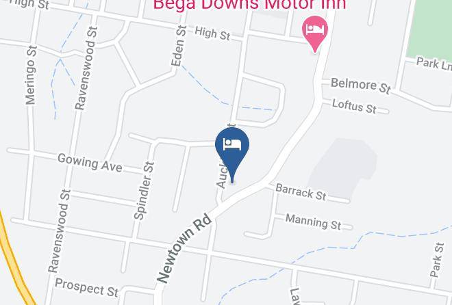 Bega Valley - Bega Motel Maps