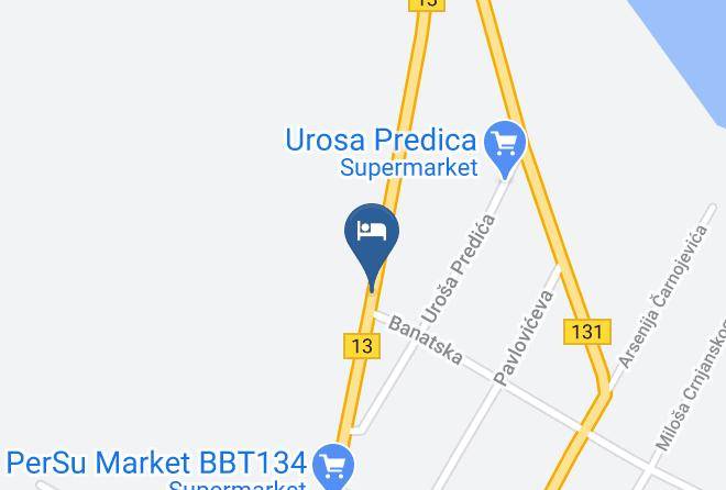 Srednje Banatski - Begej Hideaway Maps