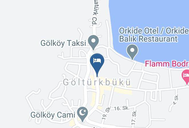 Turkbuku - Begonvil Turkbuku Kamp Maps
