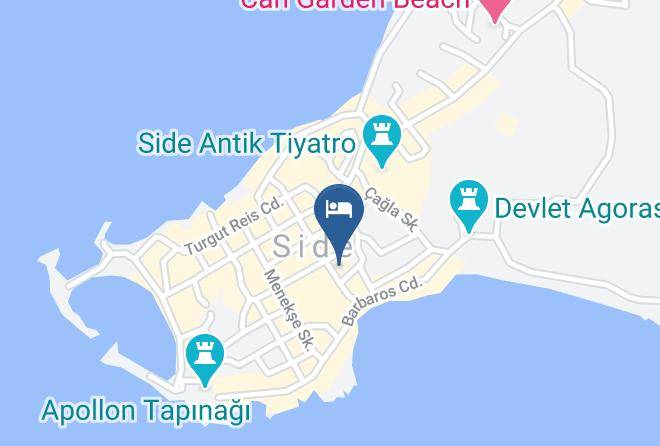 Manavgat - Begonville Pansiyon Maps