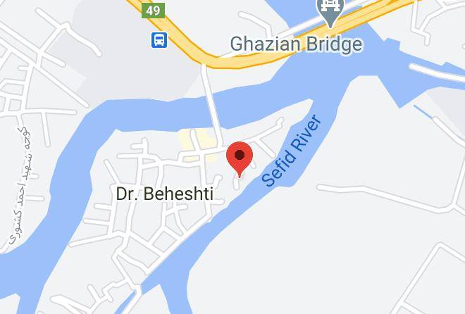 Rasht - Behesht Talab Hotel Maps