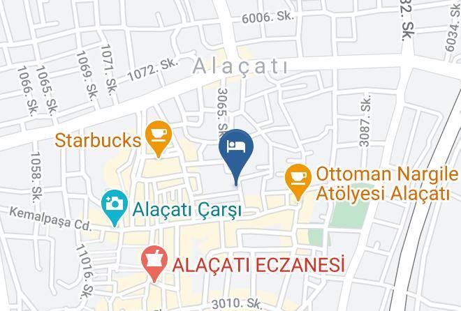 Perla Rossa Alacati Butik Otel Map