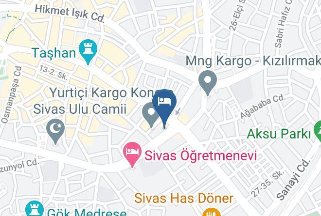 Sivas Pasabey - Tarihi Behrampasa Sivas Oteli Maps