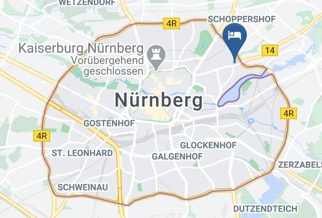 Nuremberg - Behringers City Hotel Nurnberg Maps