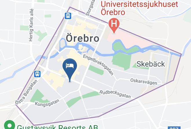 Orebro - Behrn Hotell Maps