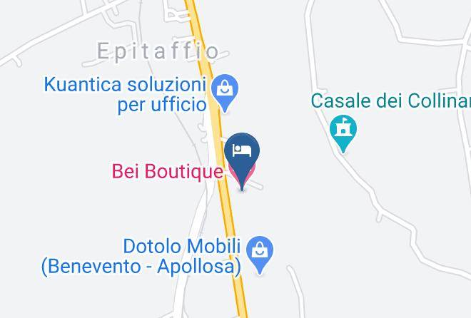 Benevento - Bei Boutique Hotel Maps