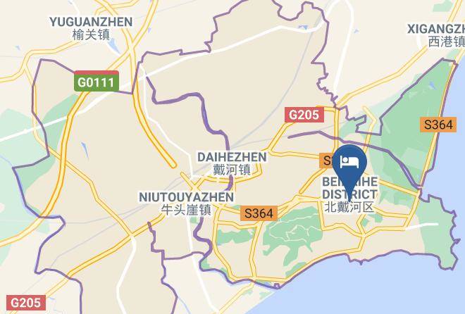 Qinhuangdao - Bei Dai He Meng Meng Wan Hotel Maps