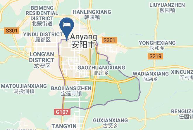 Anyang - Bei'er Business Hotel Maps