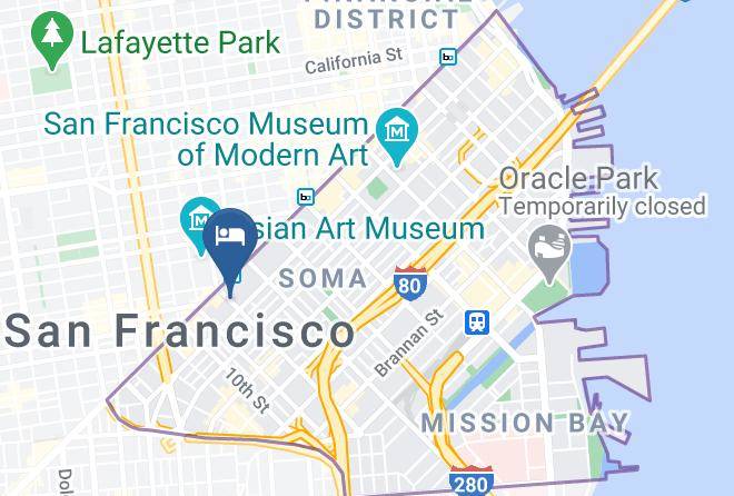 San Francisco - Bei Hotel San Francisco Maps
