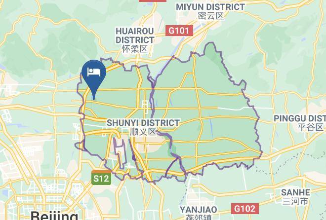 Bei Jing Aimokehuashuiwan Hotel Map