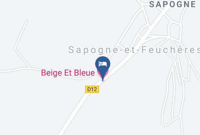 Ardennes - Beige Et Bleue Maps