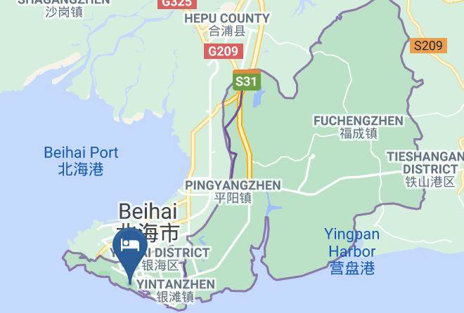 Beihai - Beihai Trainig Center Hotel Maps