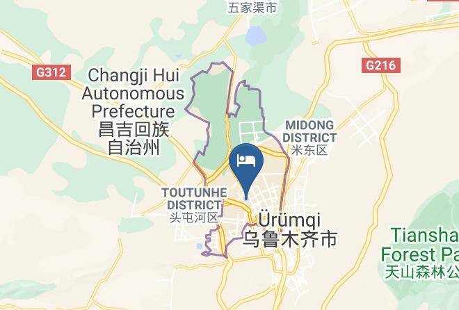 Urumqi - Beihai Zelin Hotel Maps