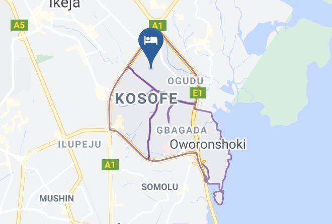 Kosofe - Beij Inn And Suites Maps