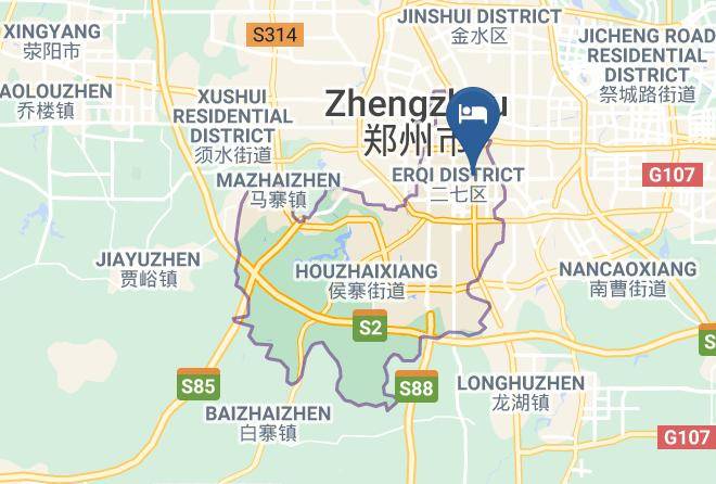 Zhengzhou - Beijing Airlines Hotel Maps