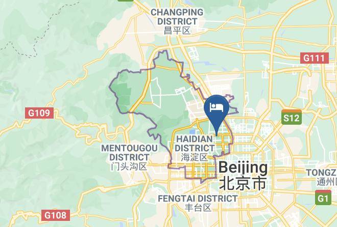 Haidian District - Beijing Baifenbai Jiudian Gongyu Zhichunlu Maps