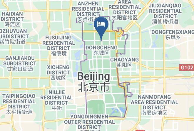 Dongcheng District - Beijing Beixinqiao Hotel Maps