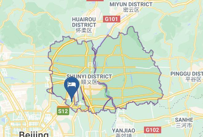 Beijing Capital Airport Hotel Map