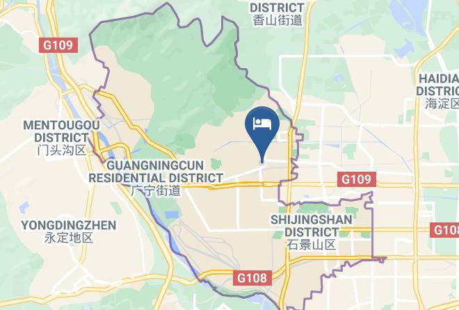 Shijingshan District - Beijing Changyuetingyuan Boutique Hotel Maps