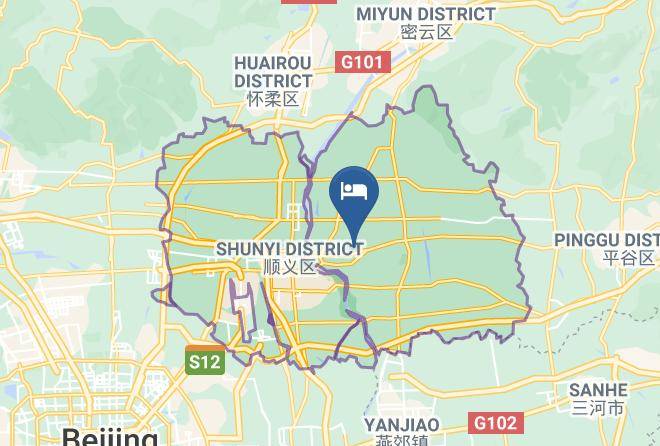 Shunyi District - Beijing Cui Trip Hotel Baizhifang Tianjian Hotel Maps