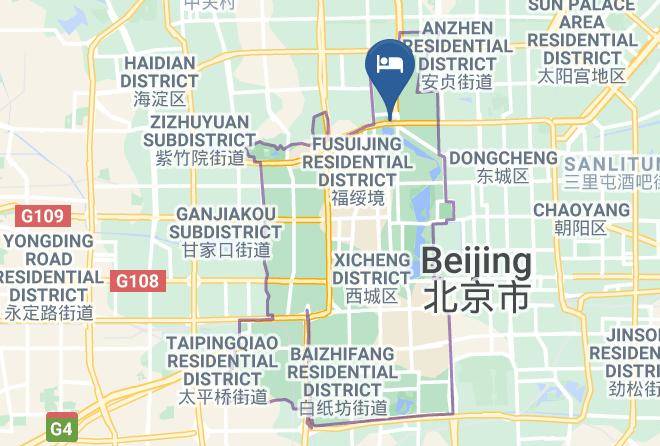 Xicheng District - Beijing Deshengmen Express Hotel Maps