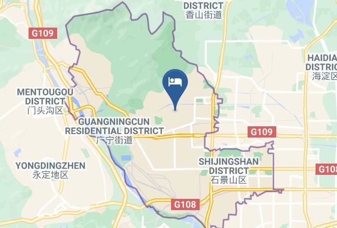 Shijingshan District - Beijing Diankeyuan Hotel Maps