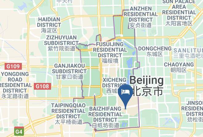 Xicheng District - Beijing Dongfang Hotel Xuanwu Branch Maps