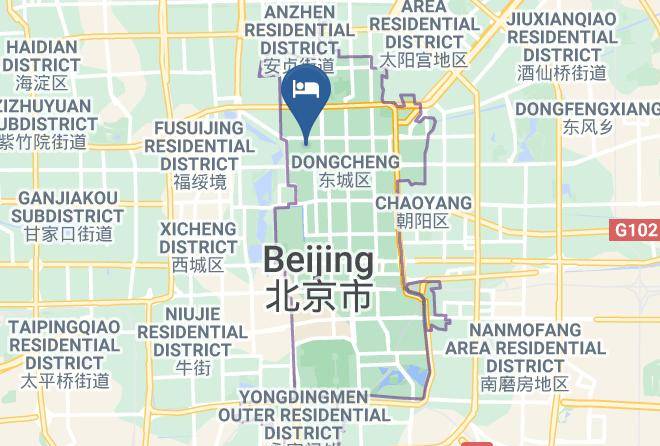 Dongcheng District - Beijing Downtown Backpackers Accommodation Maps