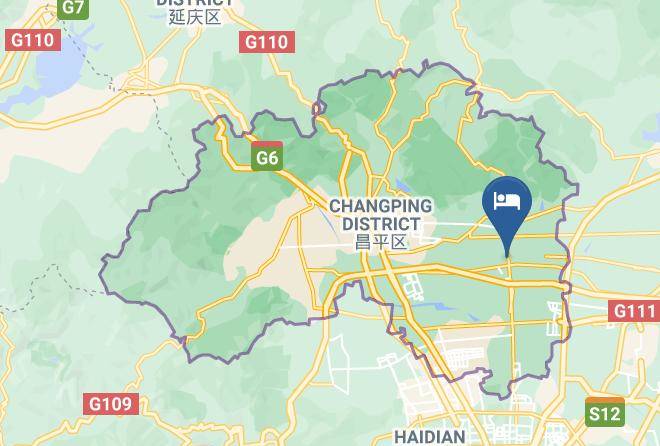 Changping District - Beijing Floral Palace Hot Spring Hotel Maps