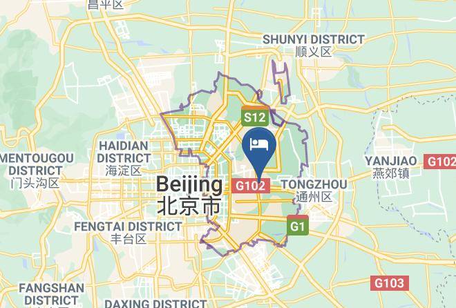 Chaoyang District - Beijing Ganluyuan Express Hotel Maps