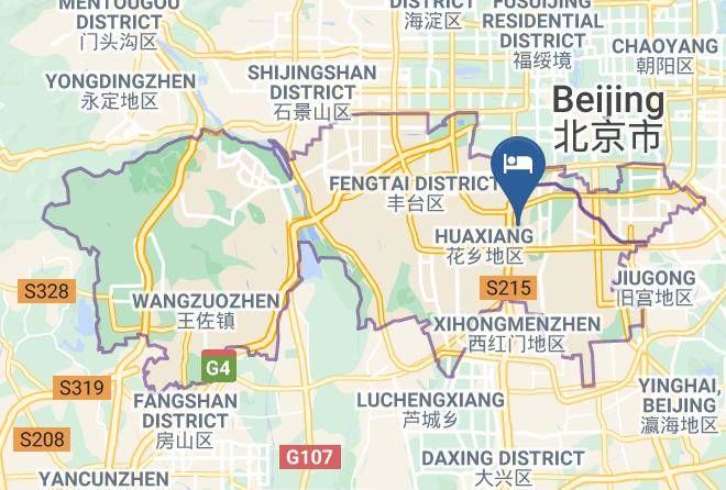 Fengtai District - Beijing Golden Fortune Hotel Maps