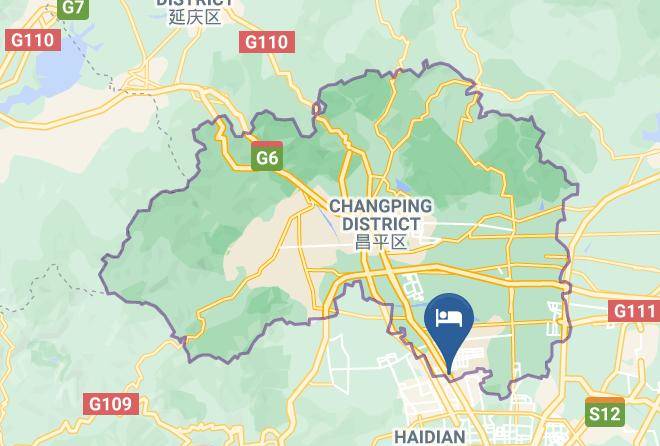 Changping District - Beijing Gongmei Blue Peacock Business Hotel Maps